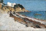 John Singer Sargent Beach Scene oil painting artist